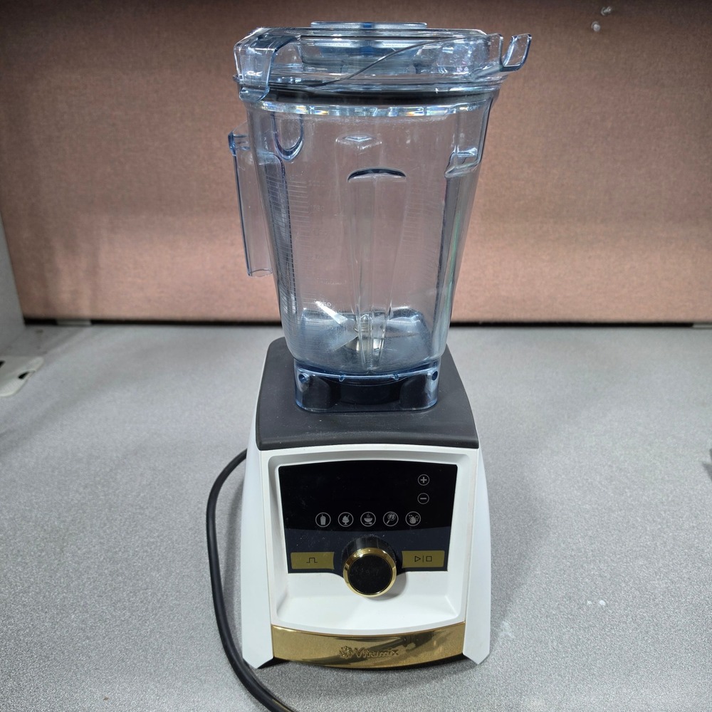 Vitamix Series A3500 Blender White Gold Excellent Professional Grade Works!
